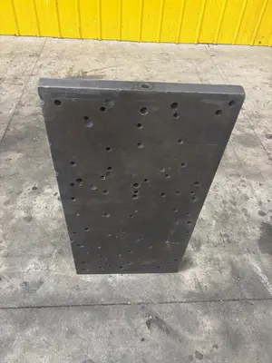 (2) 18" X 18" X 36" X ANGLE PLATES: YOBRO #24037