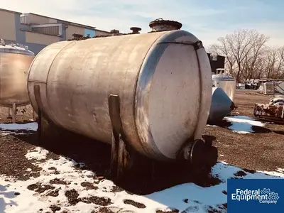N/A 3500 Gal Stainless Steel Tank, Horizontal