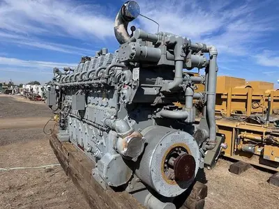 CAT G3608 / Ariel Model JGC-4 Two Stage Compressor - Cylinder Sizes 14.125" x 14.125" x 8.375" x 8.375" Less Engine