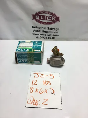 Asco K2063806RF Red Hat Solenoid & Air Operated Valve 3/8″ NPT 120V 60Hz 20Watts