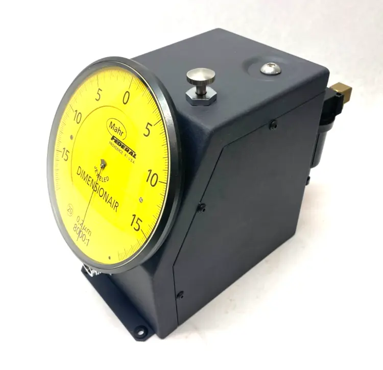 Used MAHR DIMENSIONAIR 8000:1 METRIC MECHANICAL AIR AMPLIFIER Hoses | Maverick Industrial Sales #1112447