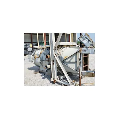 2000 CFM Used Filter Receiver Dust Collector Bin Vent With Platform, 855 Sq Ft