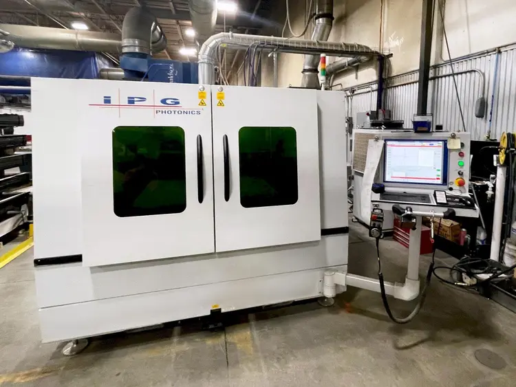 Used 2021 IPG SYS-4X4 LASERCUBE Laser Cutters | Machine Factory Outlet #1267103