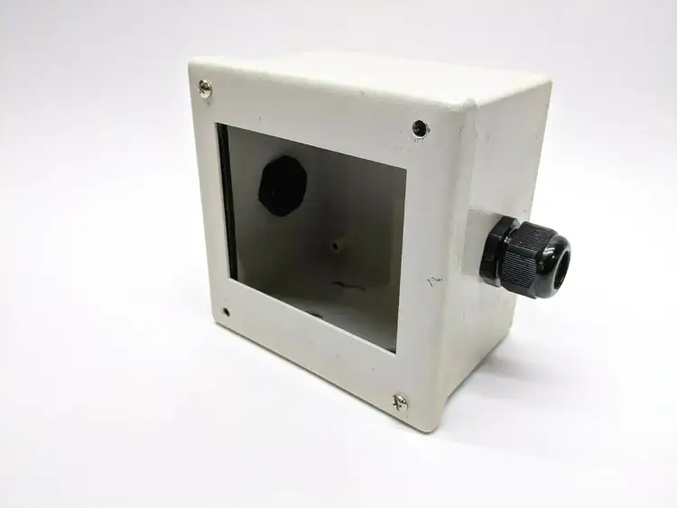 Used Hammond 6” x 6” x 4” Inch Electrical Enclosure Electrical Boxes Michigan US | Maverick Industrial Sales #1400960