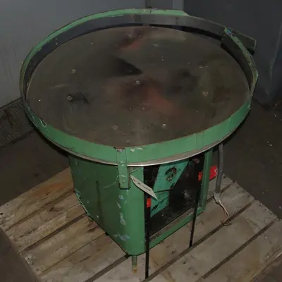 SPC6128  Accumulation Table 35" rotary accumulation table Stainless Steel Contact Parts