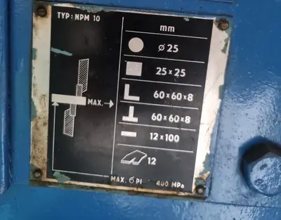 USED 1986 PIESOK NPM 10