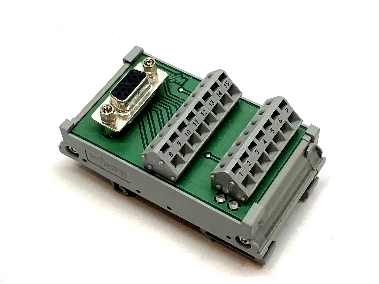USED WAGO HI-DENSITY 15 PIN D-SUB CONNECTOR