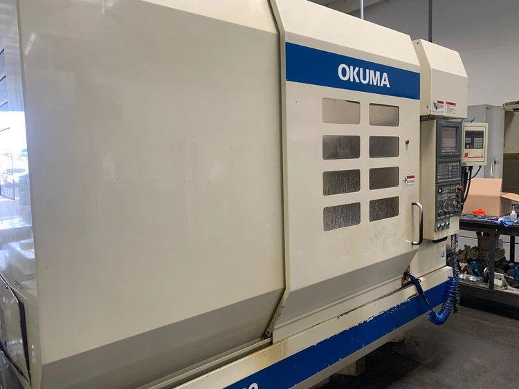 Used 2005 OKUMA MC-V4020 Vertical Machining Centers California US | PM Machines #183553