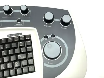 USED ZEISS ELECTRONIC MICROSCOPE KEYBOARD