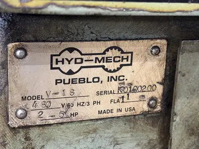 USED HYD-MECH V-18A