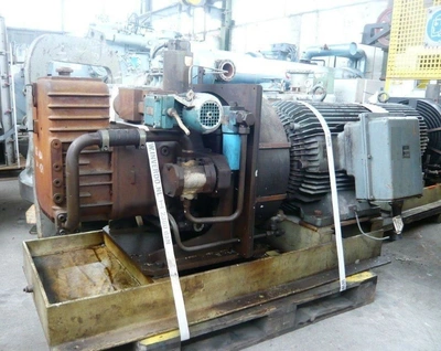 Krauss-Maffei HZ 125/2.5 Si peeler centrifuge, 316SS.
