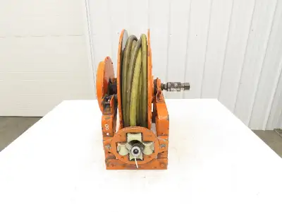 Hannay Reels 716-19-20J SR Retractable Industrial Air Hose Reel 1/2" X 43'