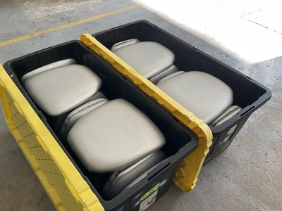 Used 44 PADDED SEAT CUSHIONS Automotive Parts Michigan US | Miedema Asset Management Group #1761474