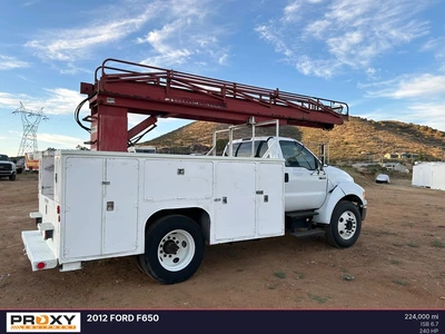 Used 2012 FORD F650 Service & Utility Trucks Arizona US | Proxy Equipment #1426075