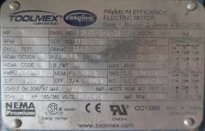 USED GAULIN 15M8TBA