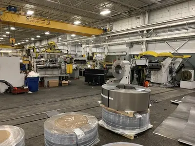 54" x .015 - .125 x 30,000 Lbs. Pro-Eco/Loopco Slitting Line