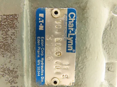Char-Lynn 104-2020-001 Hydraulic Motor SAE Size 10 1-1/4"14 Tooth Spline Shaft