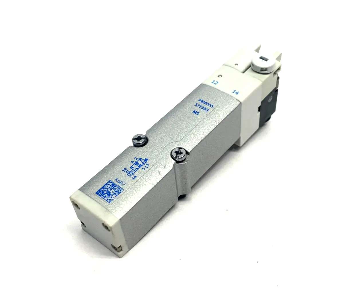 VMPA2-M1H-MS-PI, 571333 | Festo VMPA2-M1H-MS-PI Air Solenoid Valve 5/2, Monostable 571333 - New Other
