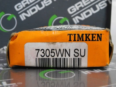 Timken 7305WN SU Angular Contact Bearing 25mm Bore 62mm OD 17mm Width New