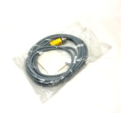 New | in-Stock Turck Splitter Junction Cordset M12 4-Pin to Dual Pigtail Bus Bars & Plugs Michigan US | Maverick Industrial Sales #1483166