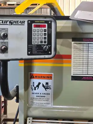 2021 ACCURSHEAR 625010 Shears-Power Squaring Hydraul. | Asset Exchange Corporation (3)