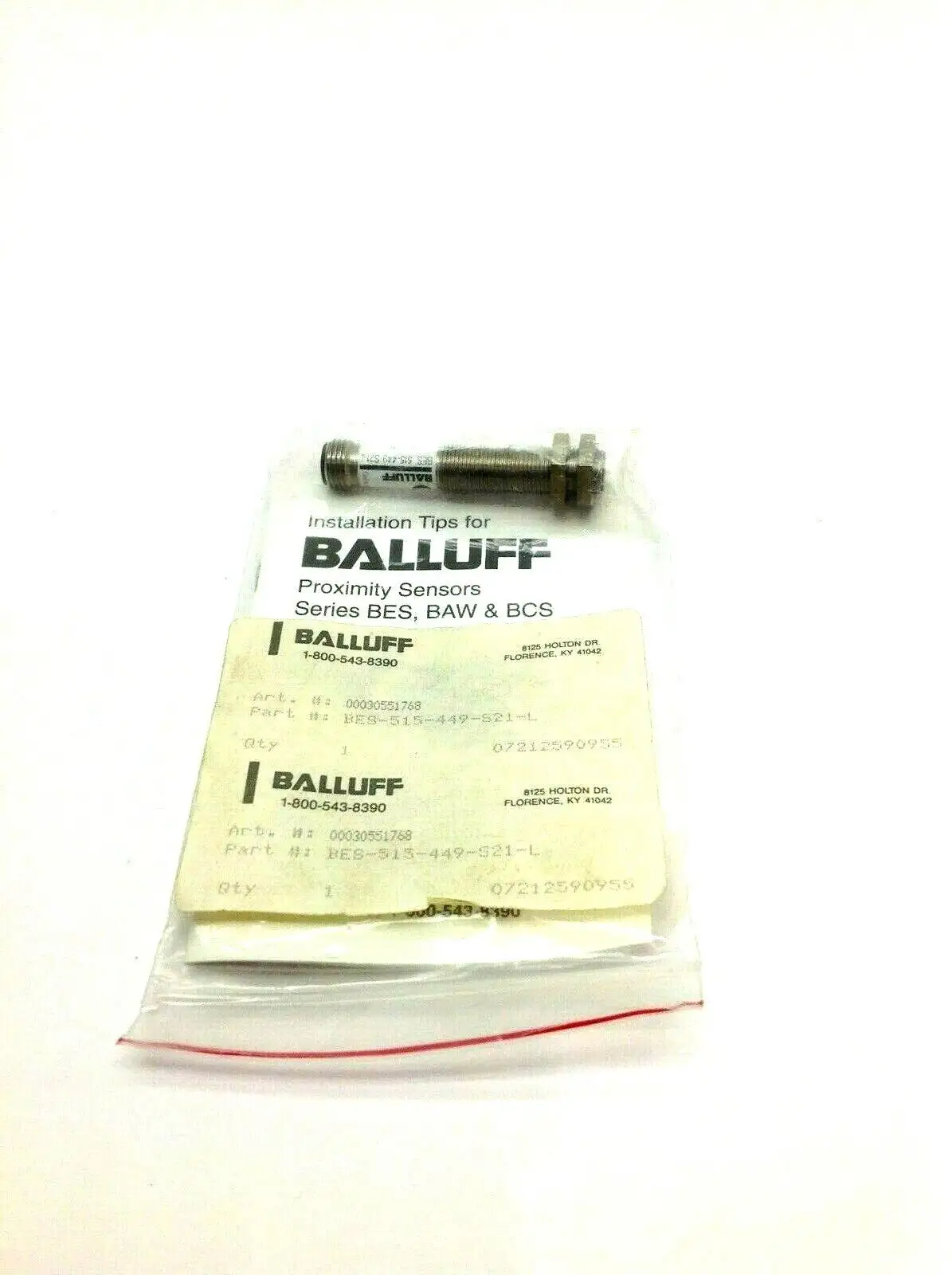 BES-515-449-521-L | Balluff  Proximity Switch Sensor 2mm Range 150mA - New