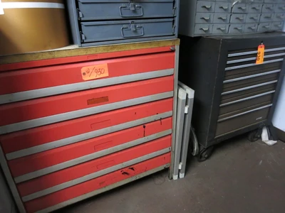 Lyon parts cabinet, tool chest, 6-drawer, mobile