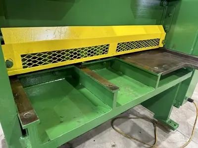4' X 1/2" BETENBENDER MODEL #4-500 HYDRAULIC SQUARING SHEAR: STOCK #11792