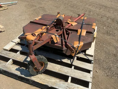 Covington Model V5 5’ 3-point Brush Cutter, S/N: 18298, no flat caster tire, 3-point linkage not bol...