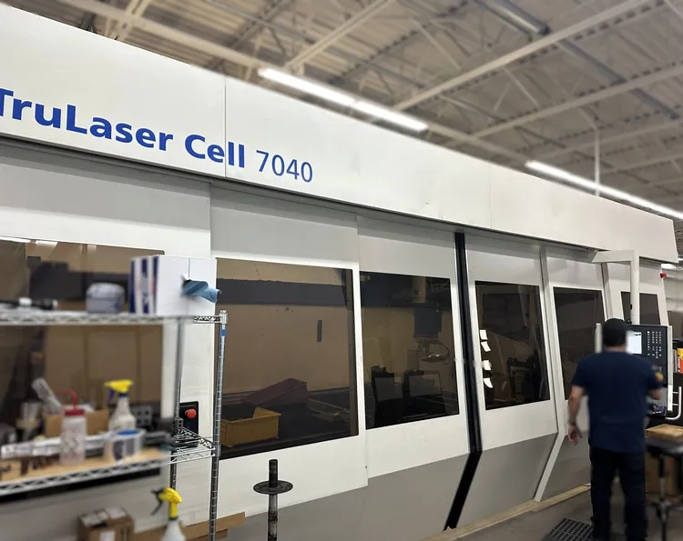 Used 2007 TRUMPF TRULASER CELL 7040 Laser Cutters Illinois US | Midstate Machinery #92478