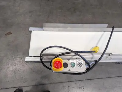 16.5' Flat Belt Conveyor