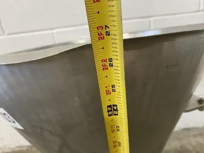 13 Gallon SS Hopper