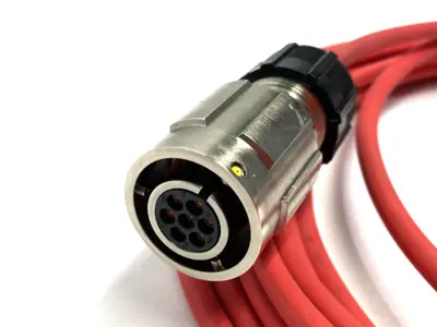 USED SCHMITT INSTRUMENT CONNECTION CABLE, DOUBLE ENDED