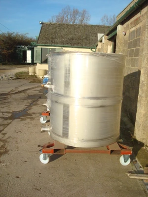 1000 L S/S Trolley Tank