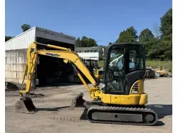 Used 2021 KOMATSU PC35MR-5 Crawler Excavators - Mini Pennsylvania US | Iron Exchange Equipment Solutions #1353663