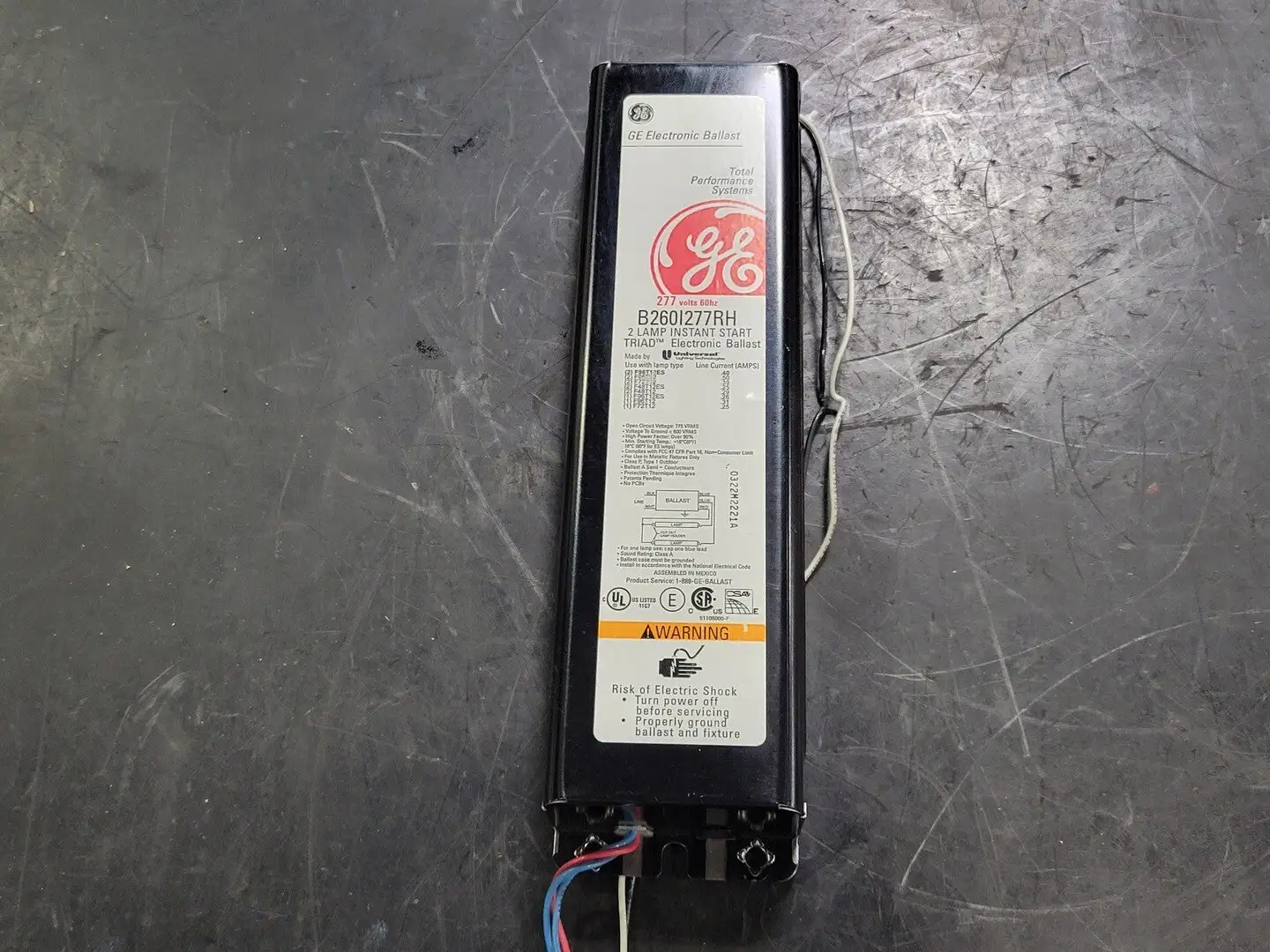 NEW GENERAL ELECTRIC B260I277RH