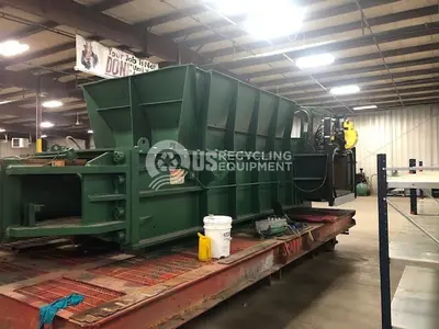 Used HARRIS HRB10A TWO RAM BALER Balers | US Recycling Equipment #474430