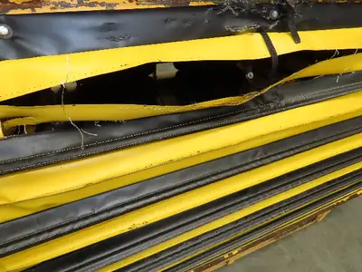 Econo Lift Pneumatic Tilt Table Tote Tipper 8000lbs 30° Degree 55 x 44" Top