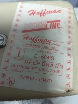 New | in-Stock HOFFMAN D-664IS Miscellaneous Equipment (Electrical & Power) | Surplus Asset Holdings #1196771
