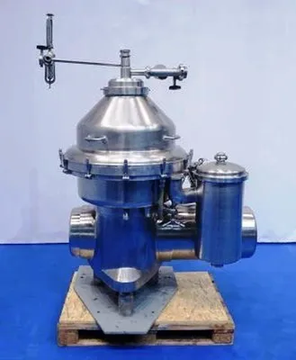 Alfa-Laval MRPX 214 TGV-44 warm milk separator, 316SS.