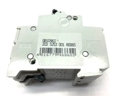 New | in-Stock ABB Miniature Circuit Breaker 3-Pole Tripping Character B Circuit Breakers Michigan US | Maverick Industrial Sales #1394576