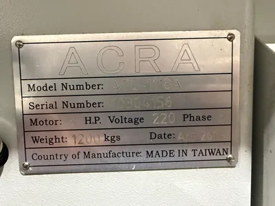 2014 ACRA ATL-1118A CNC Lathes | GMT (19)