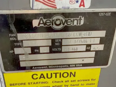 Used AEROVENT 12B PB SW ARR9R Miscellaneous MRO Ohio US | HGR 24 #1184325