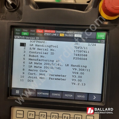 FANUC LR Mate 200iD/14L Robot System w/R30iB Mate Plus