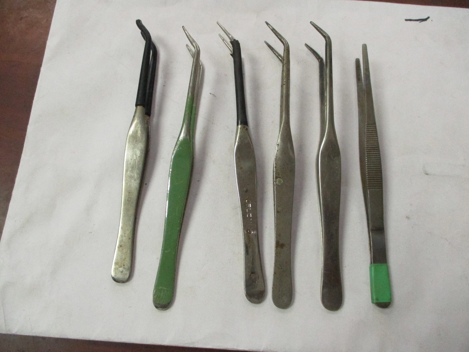 Used Misc Long Tweezer's (QTY 6) "AS IS"