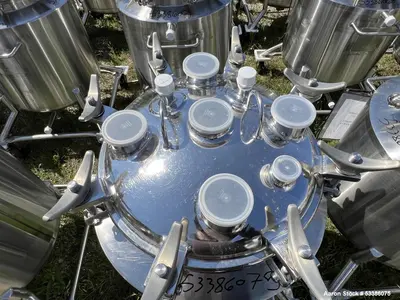 Precision Stainless Vertical 316L SS High-Performance Freeze/Thaw Tank - Used.