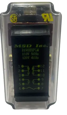 NEW STRUTHERS DUNN RELAY 219BBXPLM GENERAL PURPOSE RELAY