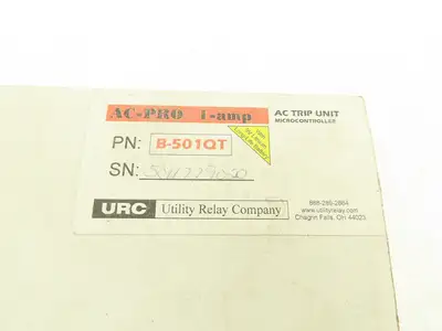 URC Utility Relay B-501QT AC-PRO Trip Unit Microcontroller Air Breaker Control