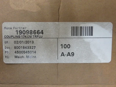 Dodge 17KCMTRFLU Gear Coupling, Unused