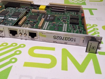 MOTOROLA 84-W8403F01E PCI MEZZANINE CARD WITH FAB 0350-1589B CIRCUIT BOARD